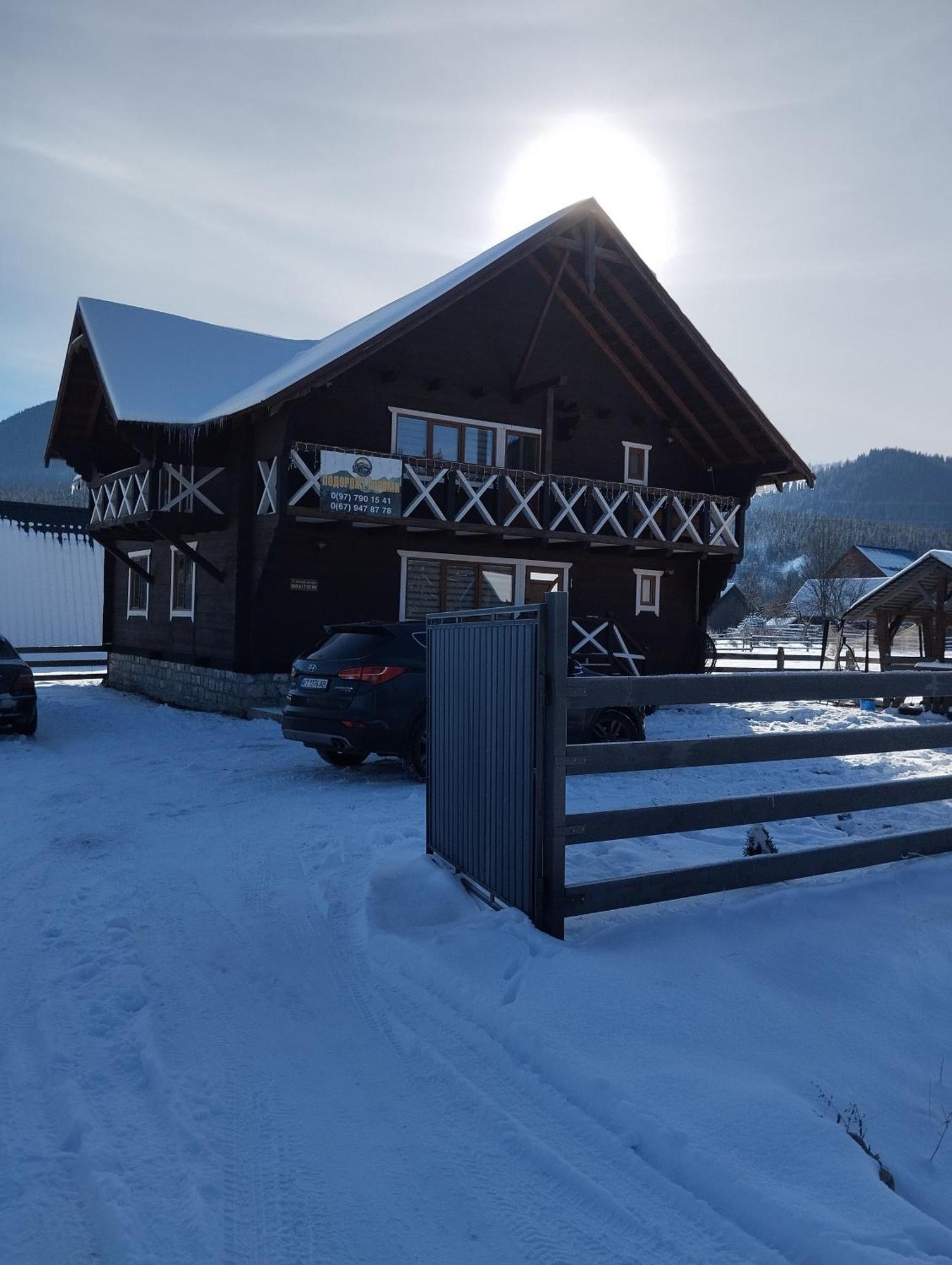 Кришталеві Вершини Villa Vorochta Exteriör bild