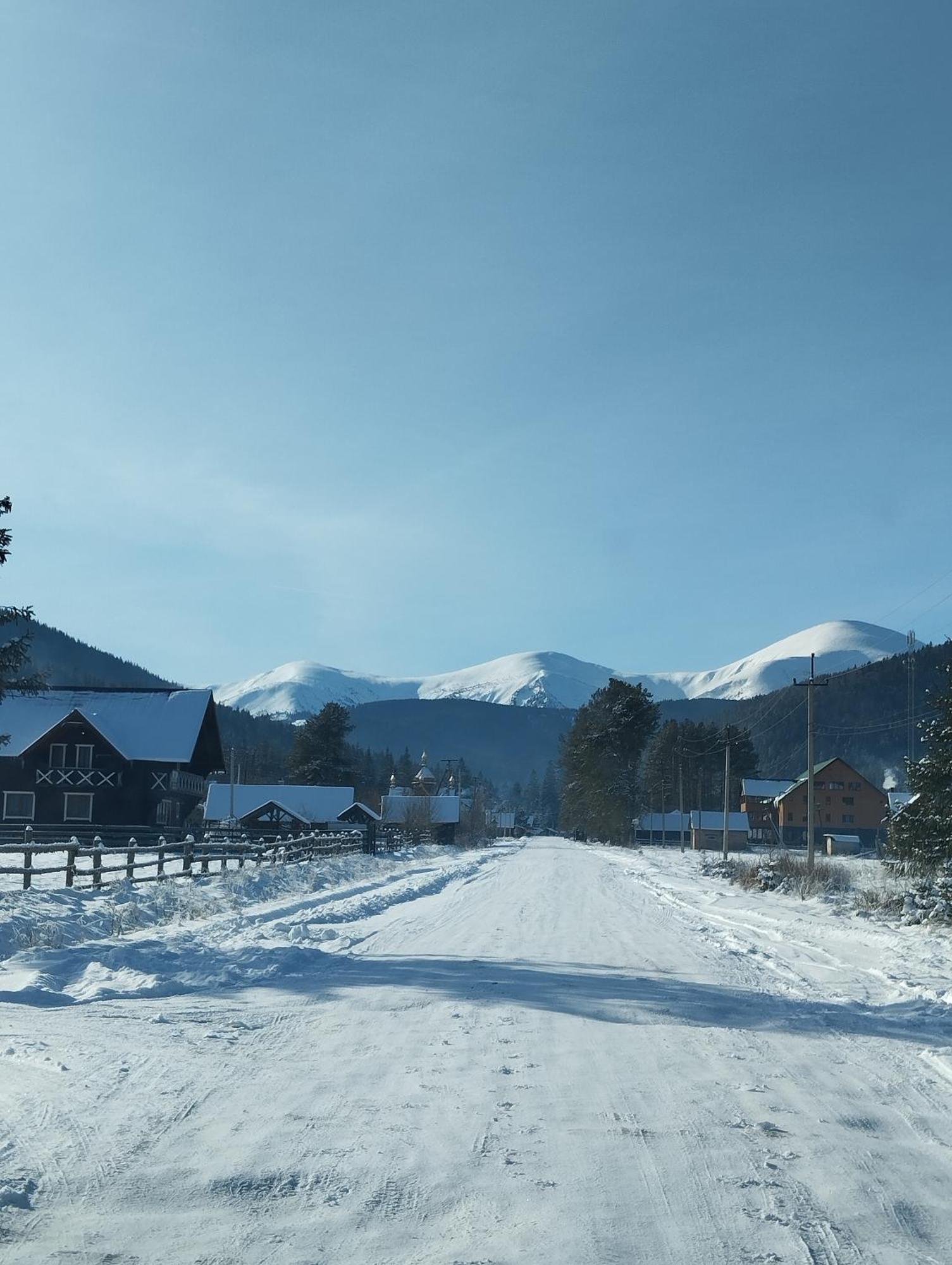 Кришталеві Вершини Villa Vorochta Exteriör bild